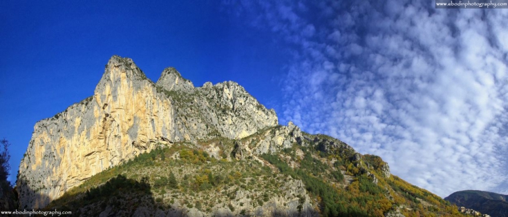 Vallée de l'Estéron © 2015
Panoramique autour de Aiglun dans les Alpes Maritimes