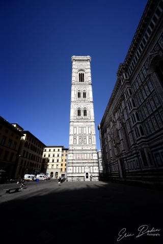 Campanile di Giotto Cattedrale di Santa Maria dei Fiore
Piazza del Duomo
©2021 : Eric BODIN Photography